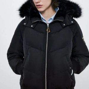 Zara Hooded Puffer Coat